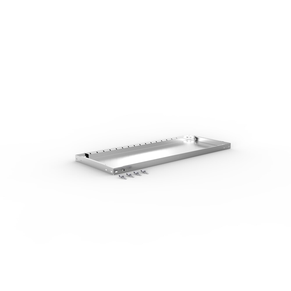 Produktabbildung: Fachboden für META Fachbodenregal Stecksystem, FL 230 kg, verzinkt, BxT 1.000 x 400 mm