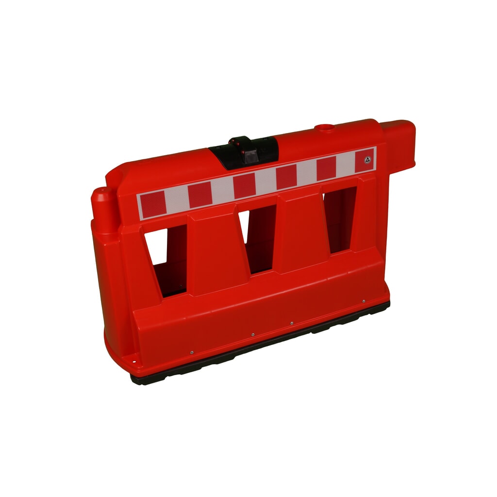 Fahrbahnteiler aus Kunststoff, rot Produktabbildung: Fahrbahnteiler aus Kunststoff, rot