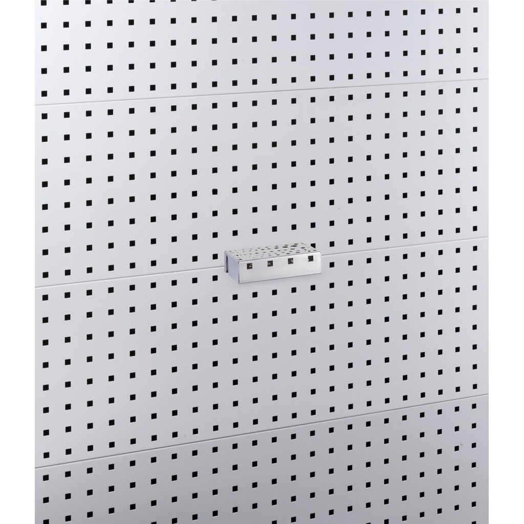 Produktabbildung: Fami Bohrerhalter aus Edelstahl, HxBxT 39 x 155 x 84 mm