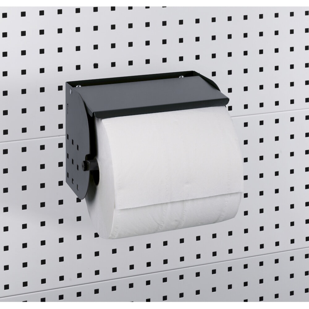 Produktabbildung Nr. 3: Fami PERFOM Werkstattschrank, 4 Lochböden, 3 Schubladen, Lochplatten für Tür, Sichtlagerkästen, HxBxT 2.000 x 1.023 x 555 mm, lichtgrau, anthrazit