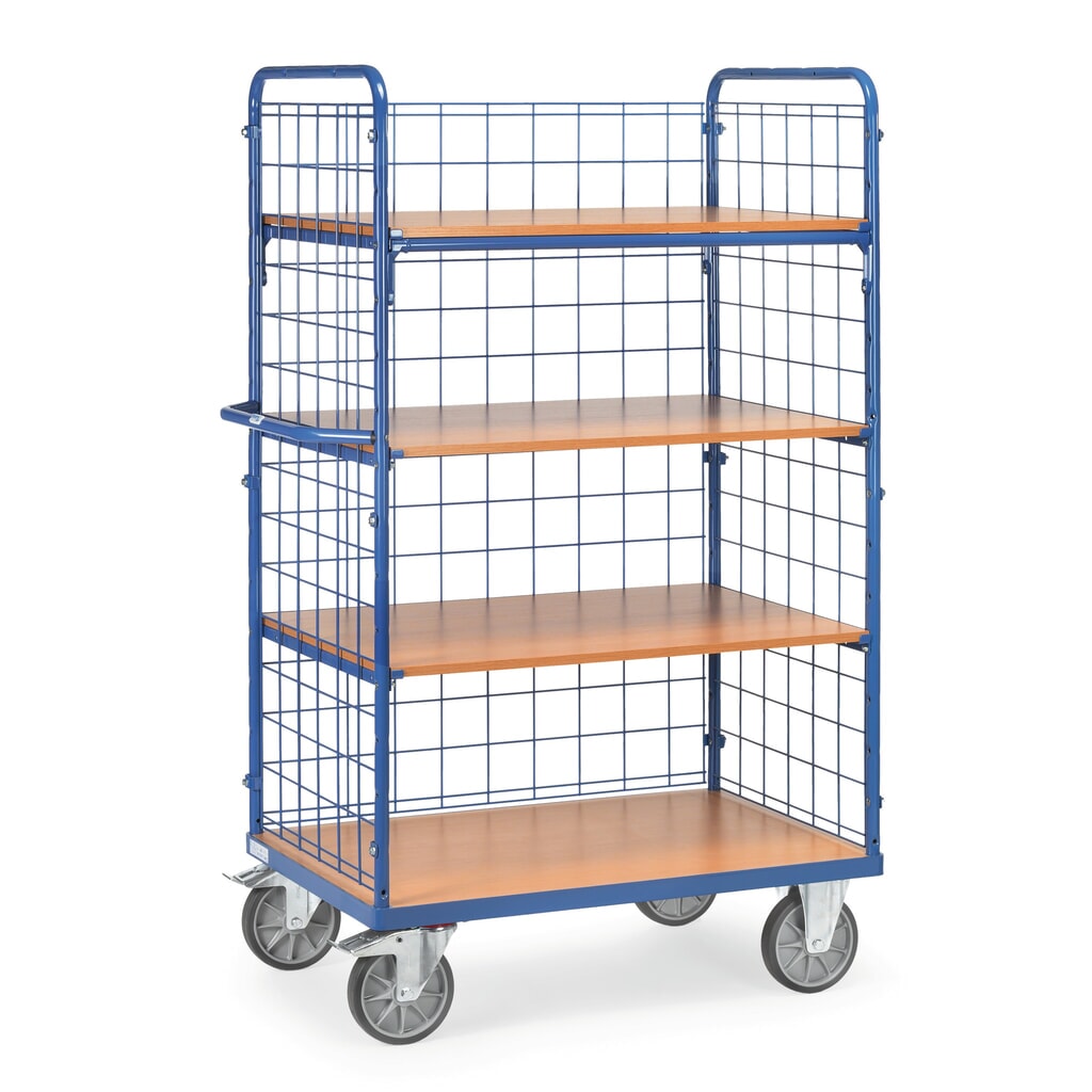 fetra® Etagenwagen mit festen Böden Produktabbildung: fetra® Etagenwagen mit festen Böden