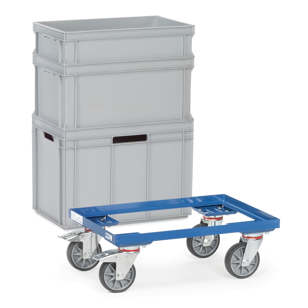 fetra® Eurokasten-Roller aus Stahl, TK 250 kg
