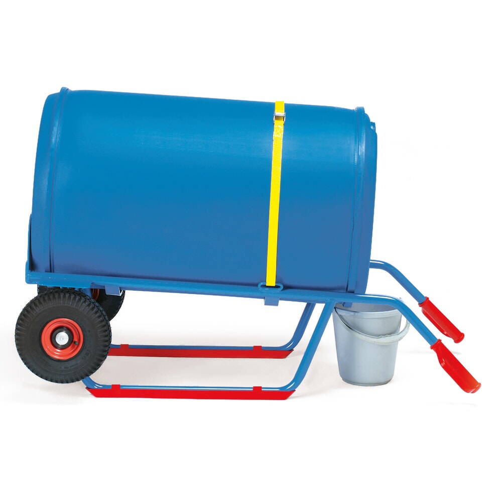 Produktabbildung Nr. 3: fetra® Fasstransporter, Tragkraft 250 kg, Vollgummi-Bereifung
