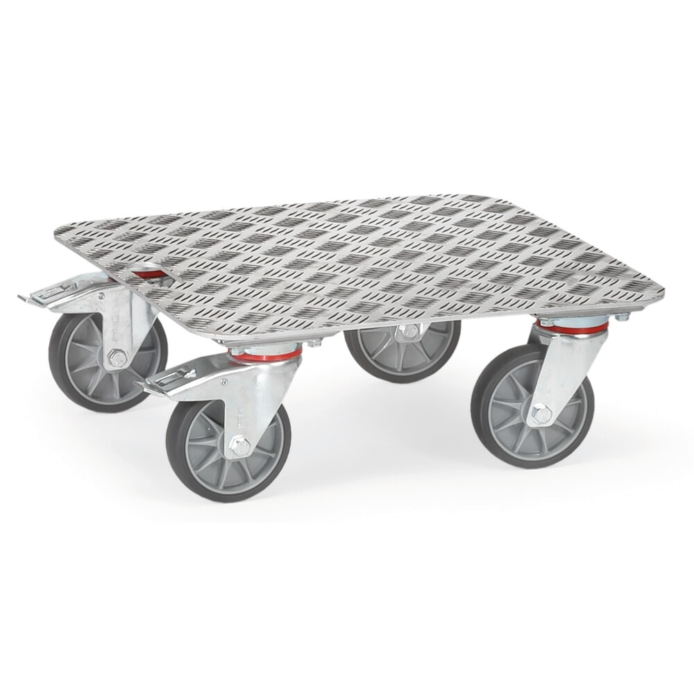 Produktabbildung: fetra® Kistenroller - ALU-Quintettblech