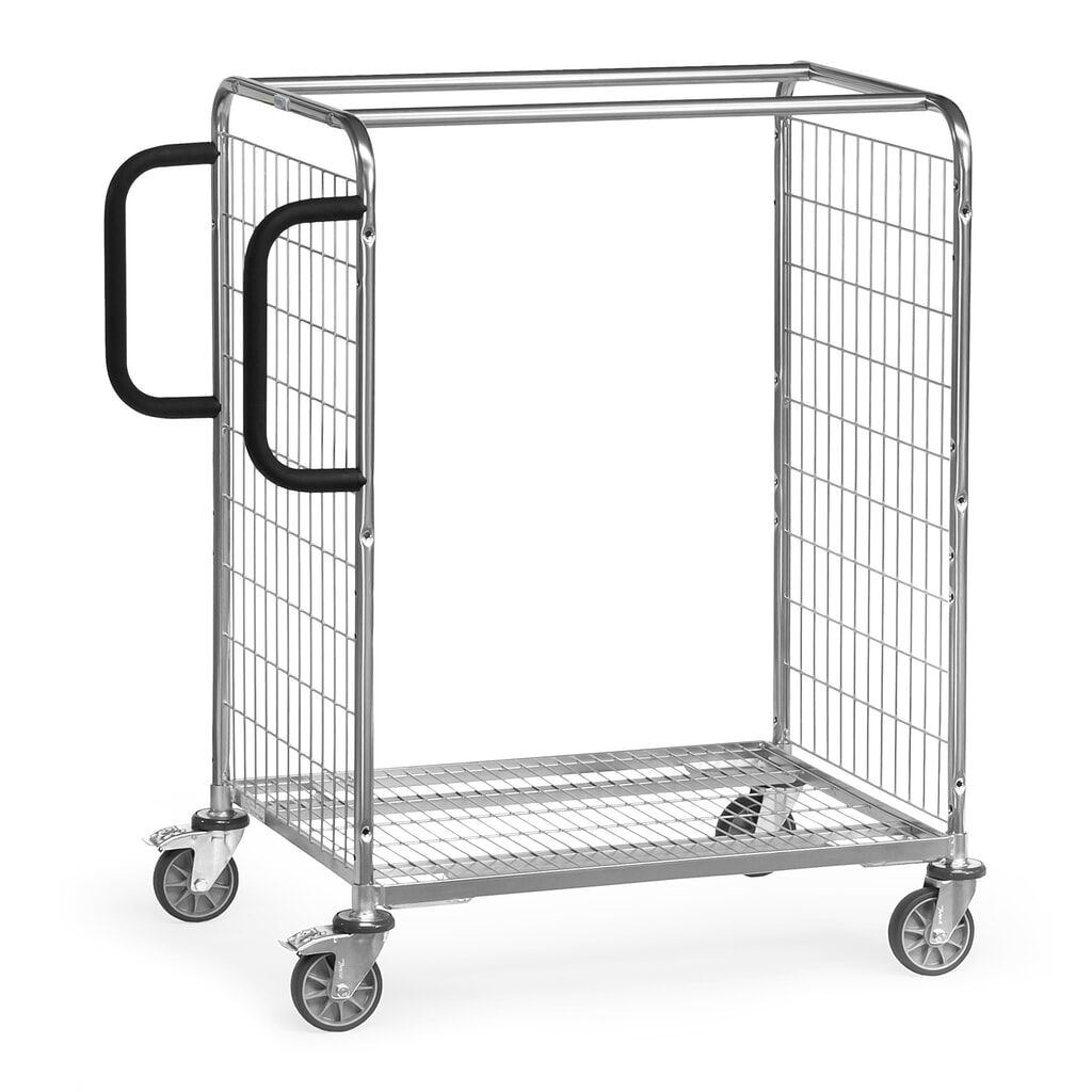 Produktabbildung: fetra® Kommissionierwagen, HxBxT 1.225 x 690 x 1.091 mm, TK 300 kg