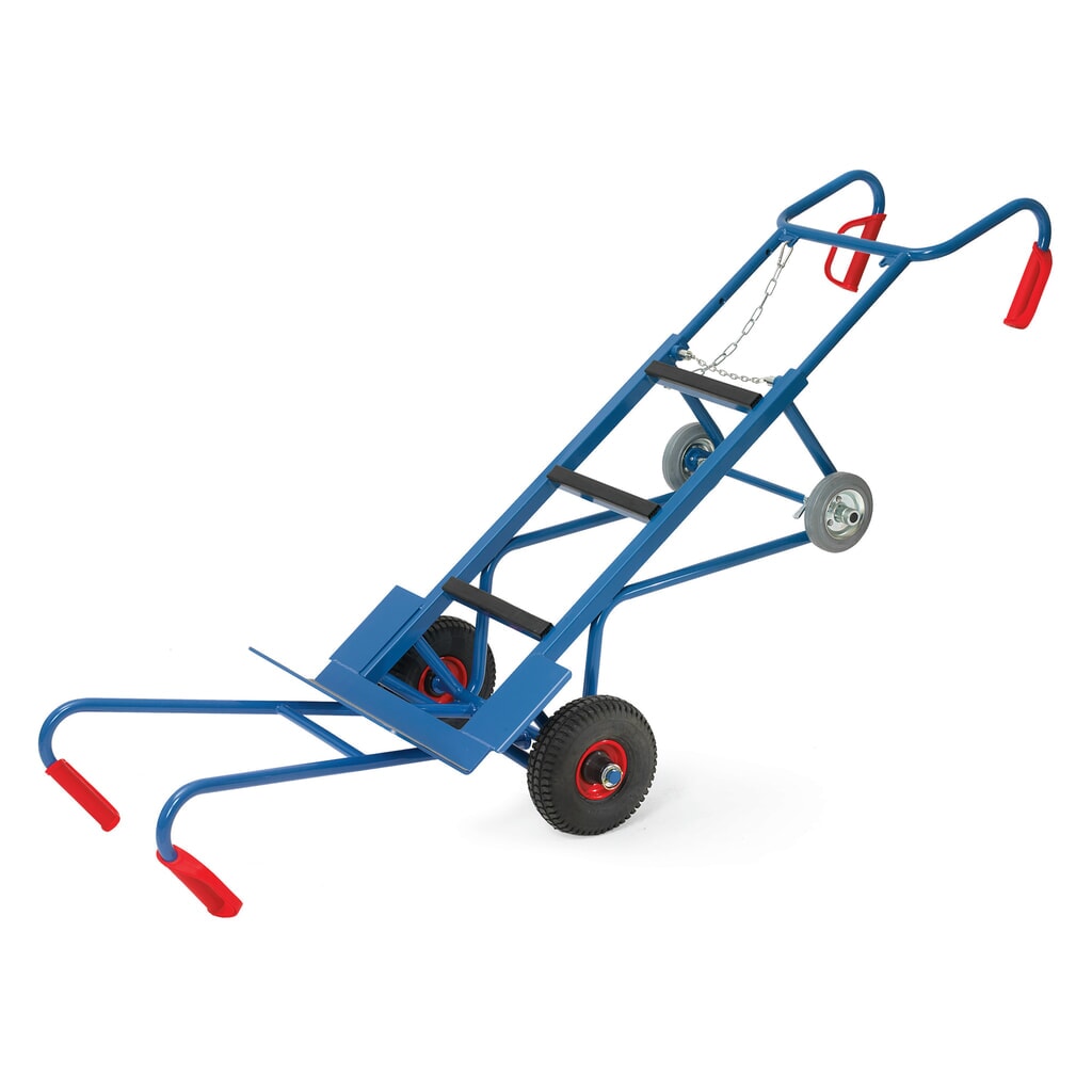 Produktabbildung Nr. 4: fetra® Komplettset Gerätekarre, Tragkraft 400 kg, Schaufel BxT 550 x 190 mm