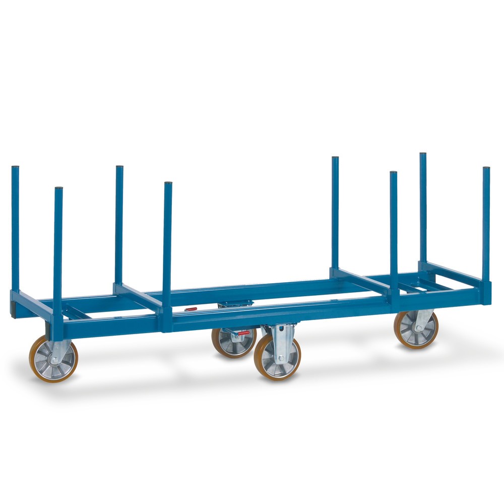 Produktabbildung: fetra® Langmaterialwagen, Länge 2.000 mm, Tragkraft 1.500 kg