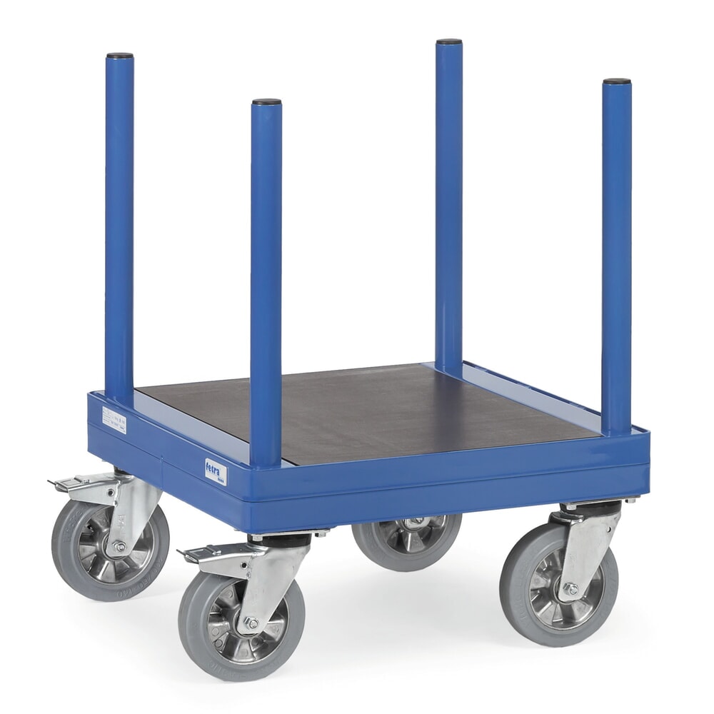 Produktabbildung: Langmaterialwagen fetra®, Rolli, Tragkraft 1.500 kg, Ladefläche BxT 510 x 510 mm