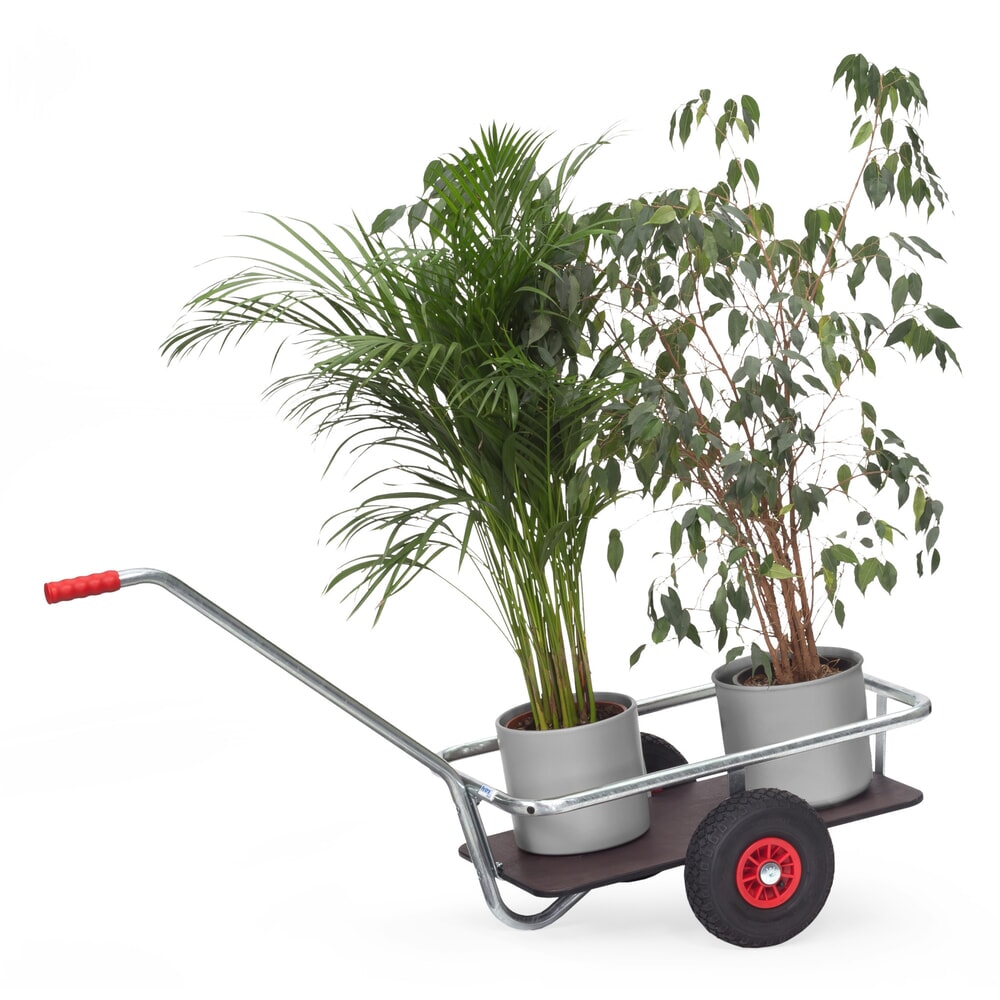Produktabbildung Nr. 2: fetra® Leicht-Handwagen mit Luftbereifung, HxBxL 777 mm x 596 mm x 1.381 mm, Tragkraft 200 kg, feuerverzinkt
