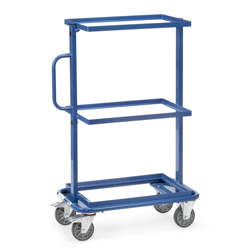 Produktabbildung: fetra® Montagewagen, offene Rahmen, starr