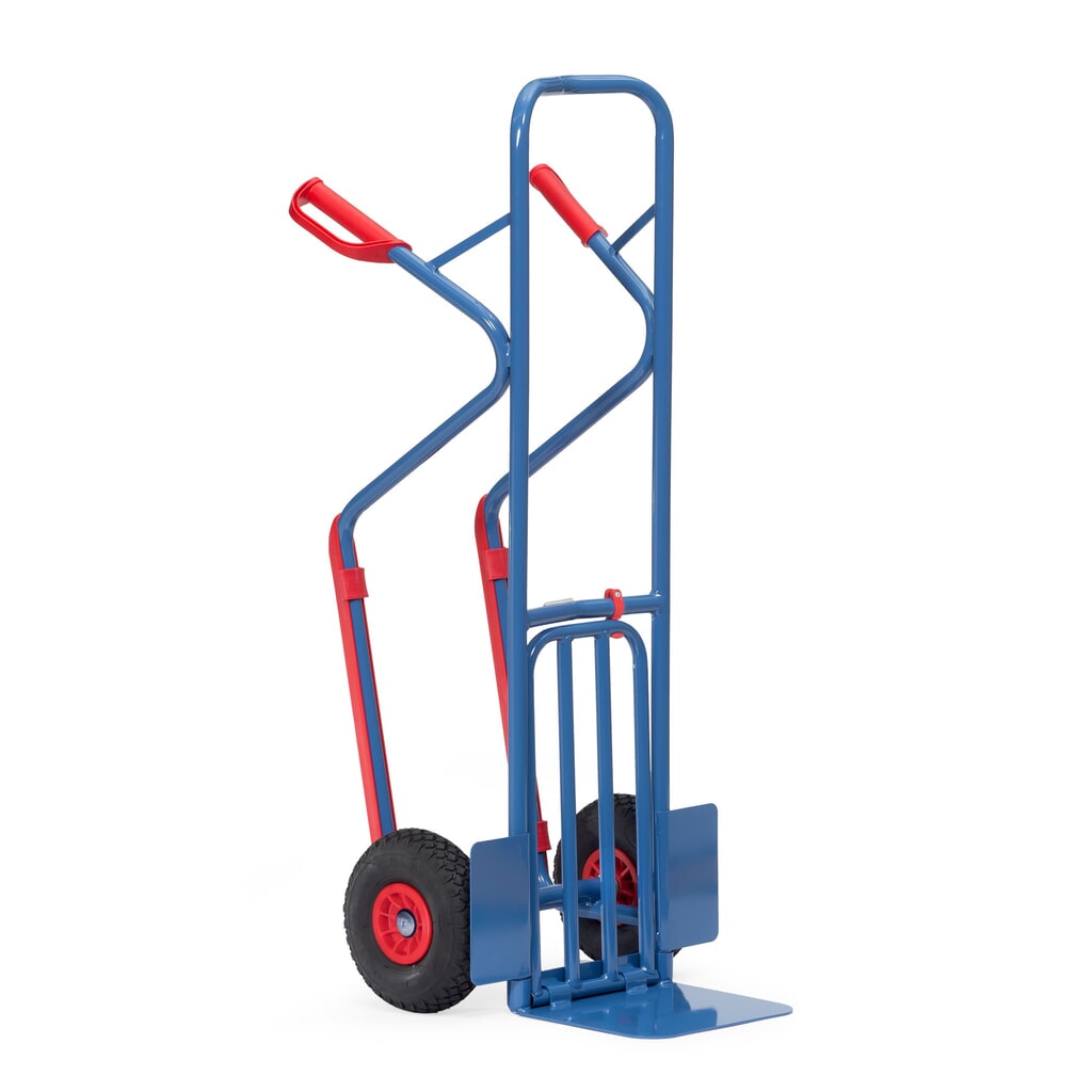 fetra® Paketkarre, mit Klappschaufel Produktabbildung Nr. 2: fetra® Paketkarre, mit Klappschaufel