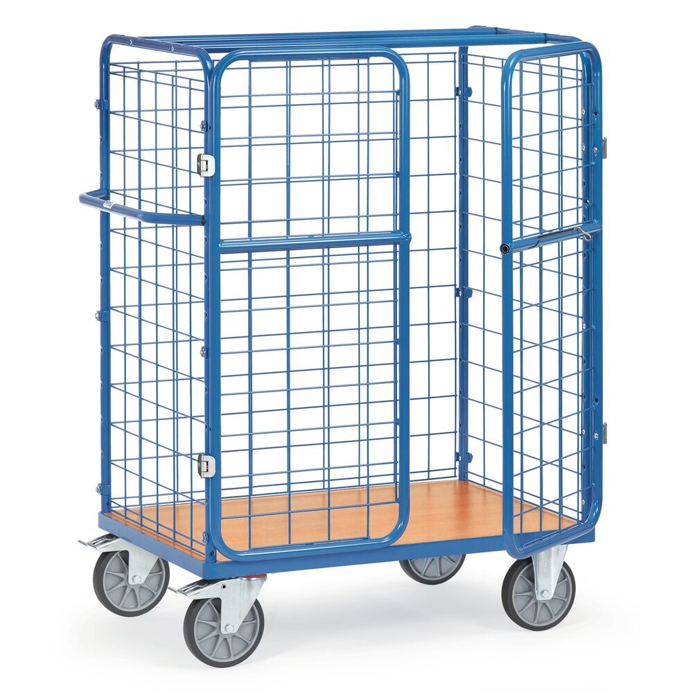 Produktabbildung: fetra® Paketwagen, Tragkraft 600 kg