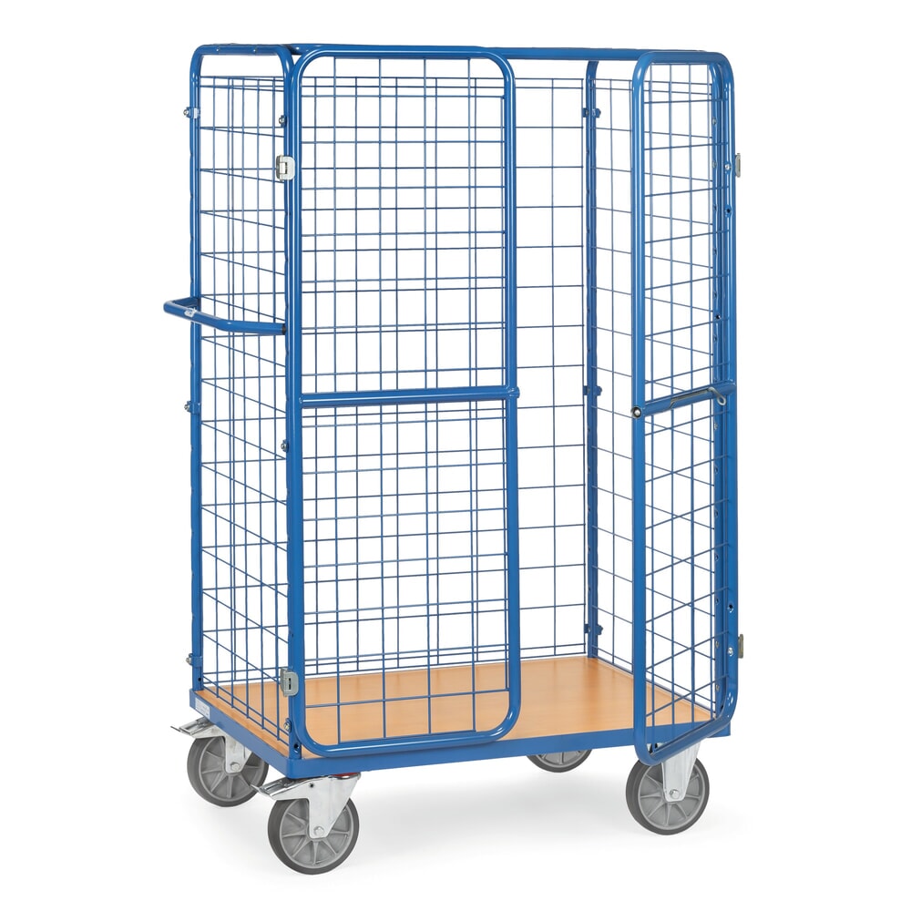 Produktabbildung: fetra® Paketwagen, Tragkraft 600 kg