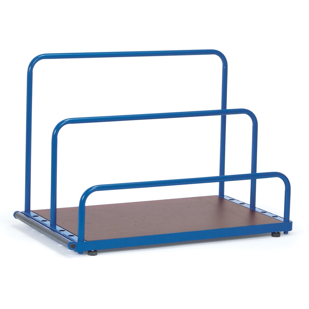 fetra® Plattenständer, ohne Bügel, Tragkraft 1.200 kg, Ladefläche BxT 1.200 x 800 mm Produktabbildung Nr. 1: fetra® Plattenständer, ohne Bügel, Tragkraft 1.200 kg, Ladefläche BxT 1.200 x 800 mm