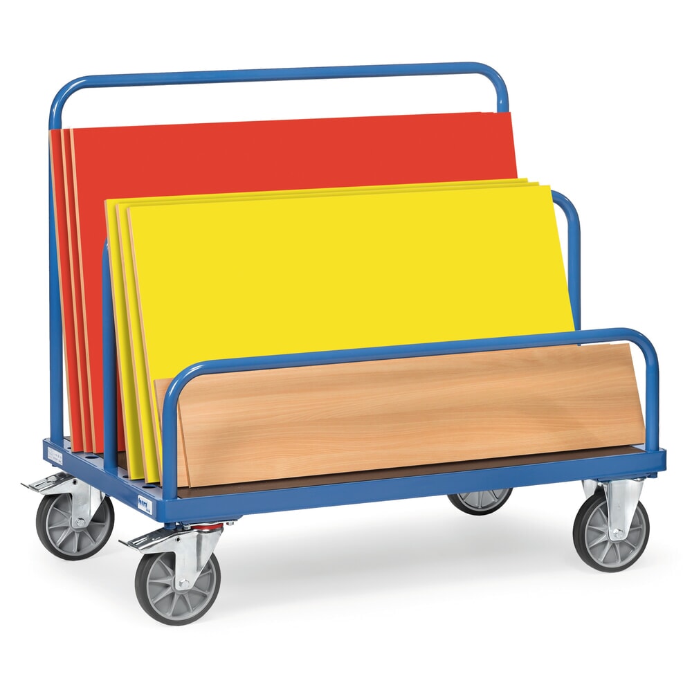 Produktabbildung Nr. 5: fetra® Plattenwagen, ohne Bügel, Ladefläche BxT 1.600 x 800 mm, Tragkraft 750 kg