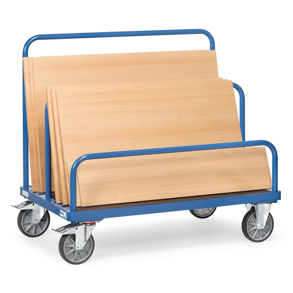 Produktabbildung Nr. 6: fetra® Plattenwagen, ohne Bügel, Ladefläche BxT 1.600 x 800 mm, Tragkraft 750 kg