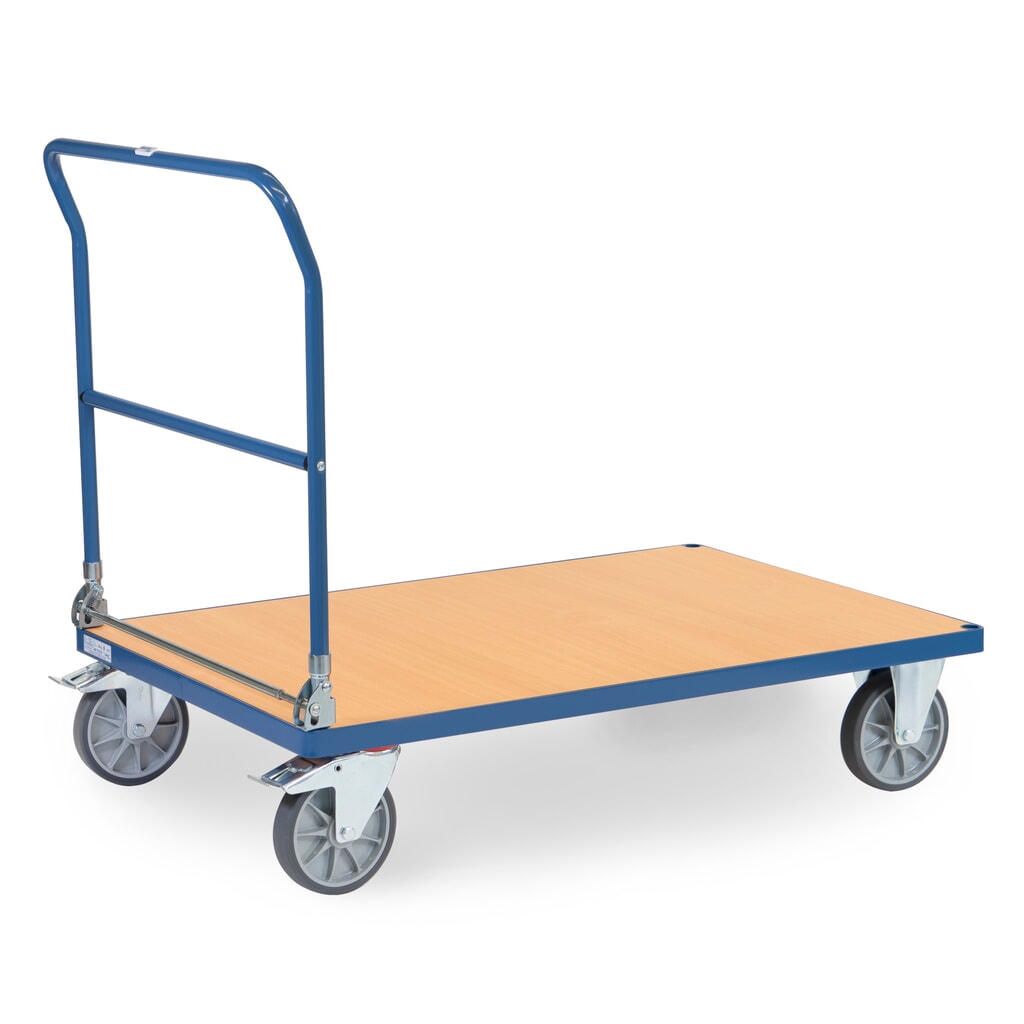 fetra® Plattformwagen, klappbar, TK 500 kg, Ladefläche BxT 1.200 x 800 mm Produktabbildung Nr. 4: fetra® Plattformwagen, klappbar, TK 500 kg, Ladefläche BxT 1.200 x 800 mm