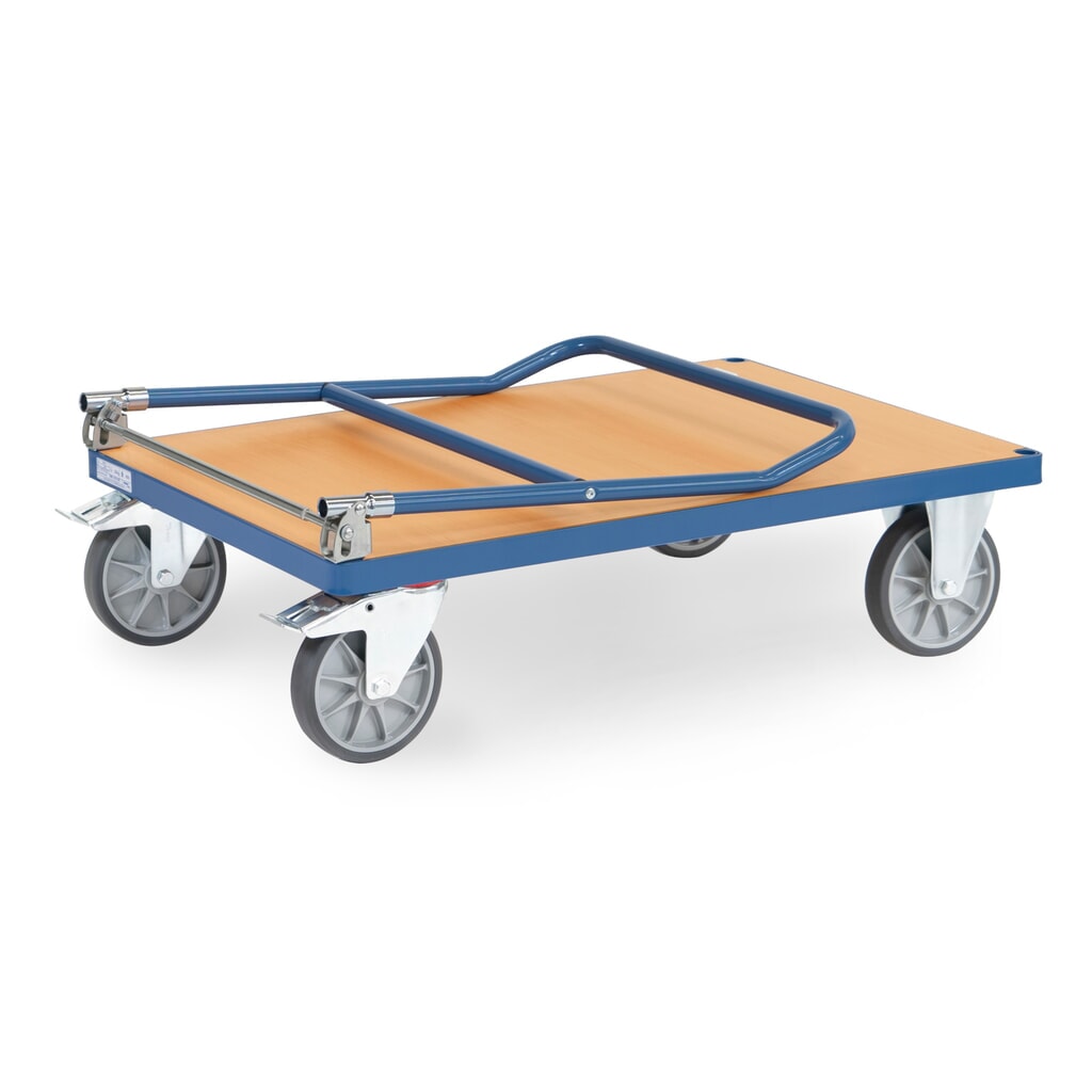 fetra® Plattformwagen, klappbar, TK 500 kg, Ladefläche BxT 1.000 x 700 mm Produktabbildung Nr. 3: fetra® Plattformwagen, klappbar, TK 500 kg, Ladefläche BxT 1.000 x 700 mm