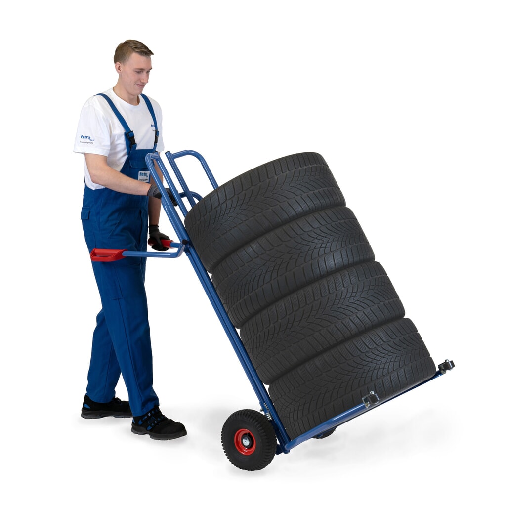 Produktabbildung Nr. 3: fetra® Reifenkarre aus Stahl