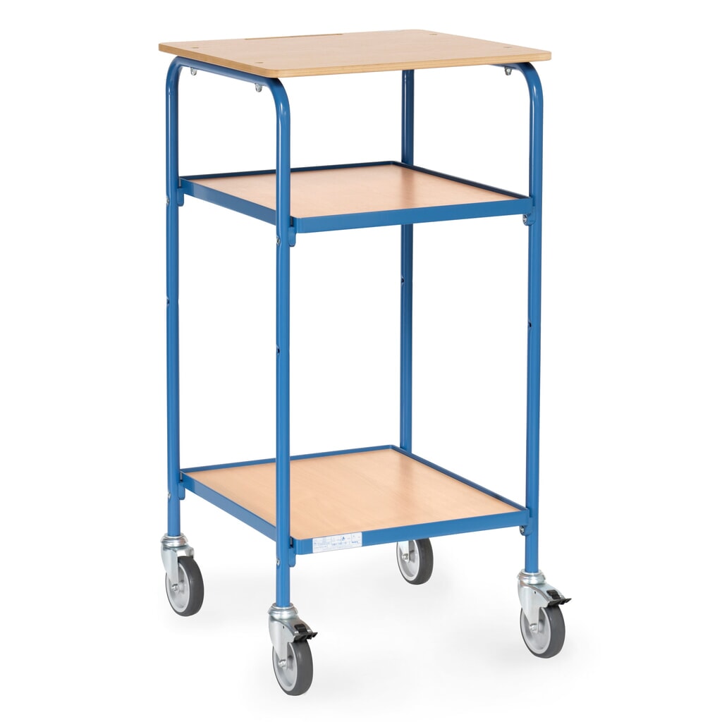 Produktabbildung Nr. 1: fetra® Rollpult, Tragkraft 100 kg, 2 Ablageböden