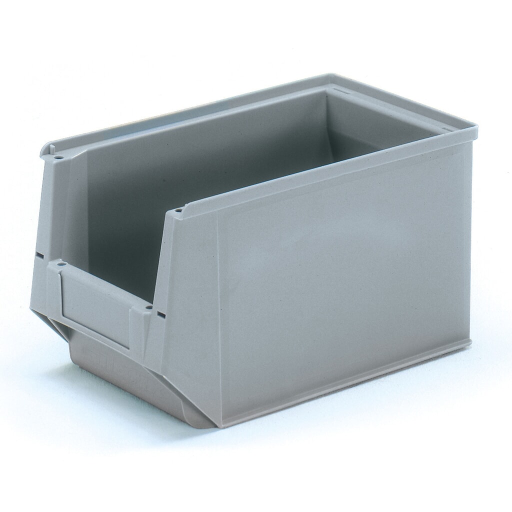 Produktabbildung: fetra® Sichtlagerkasten, HxBxT 200 x 210 x 350 mm