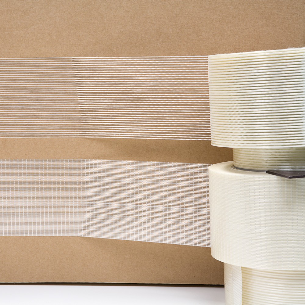 Produktabbildung Nr. 2: Filament-Klebeband, längs und quer verstärkt, Bandbreite 75 mm
