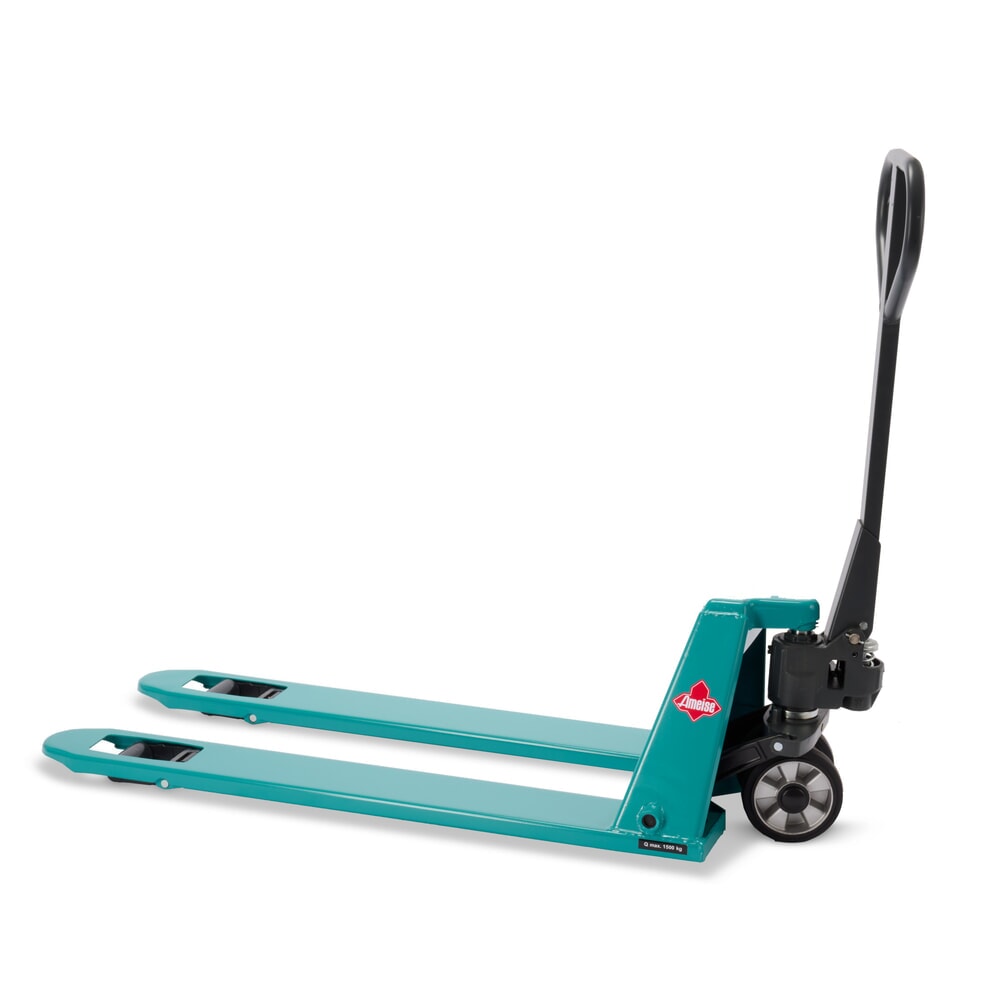 Produktabbildung Nr. 3: Flach-Handhubwagen Ameise® PTM 1.5 Low, Tragfähigkeit 1.500 kg, Gabellänge 1.150 mm, Vollgummi/Polyurethan