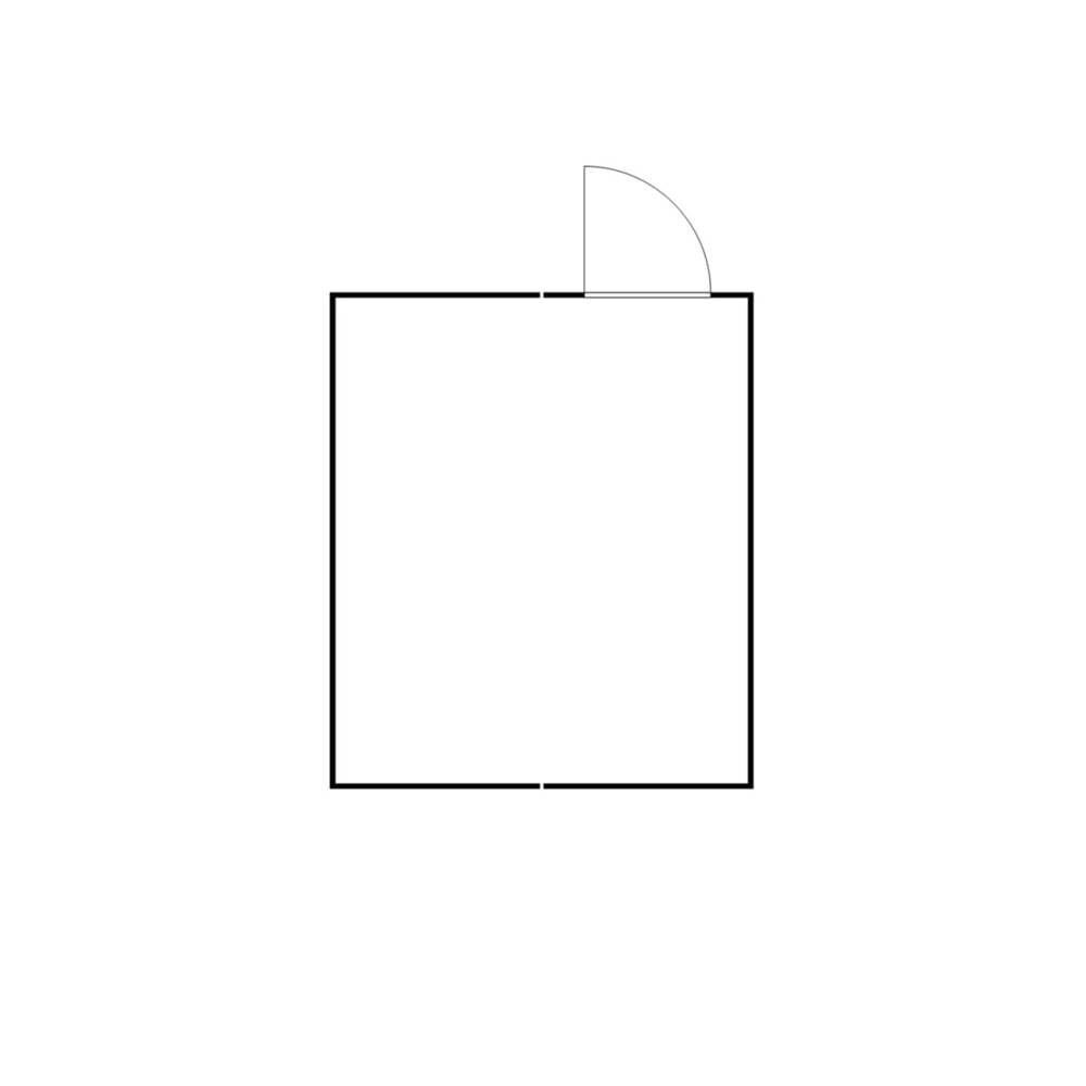 Produktabbildung Nr. 2: FLADAFI® Materialcontainer-Kombination, isoliert, 20 m², mit Holzfussboden, HxBxT 2.405 x 5.080 x 4.340 mm, Einzelflügeltür, mittig im Modul