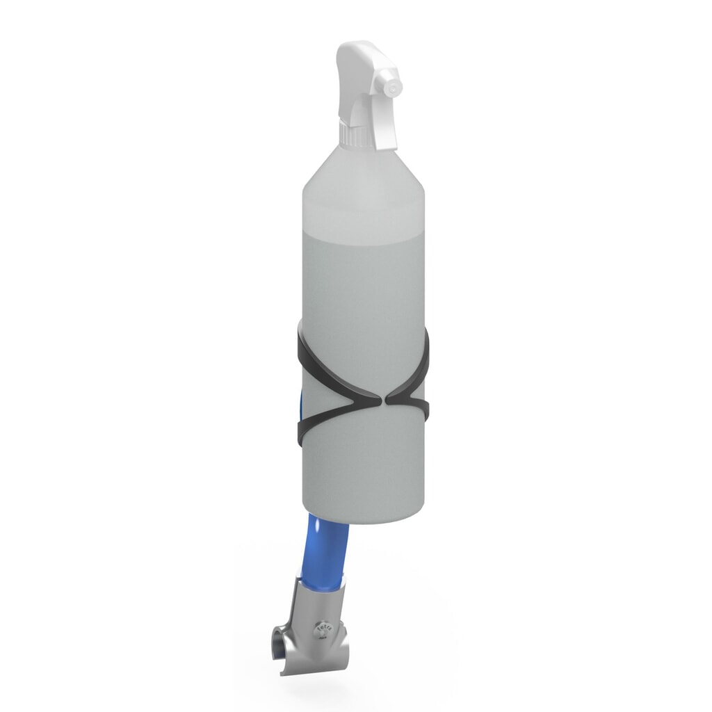 Produktabbildung Nr. 6: Flaschenhalterung für fetra® Wagen, Ø 65 - 110 mm