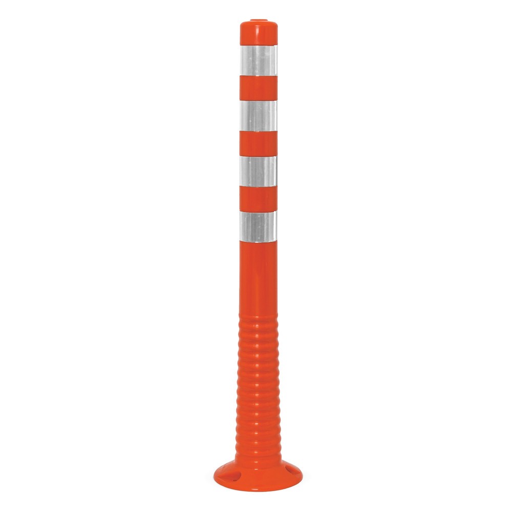 Produktabbildung: Flexible Sperrpfosten, Ø 80 mm, Höhe 300 mm, orange
