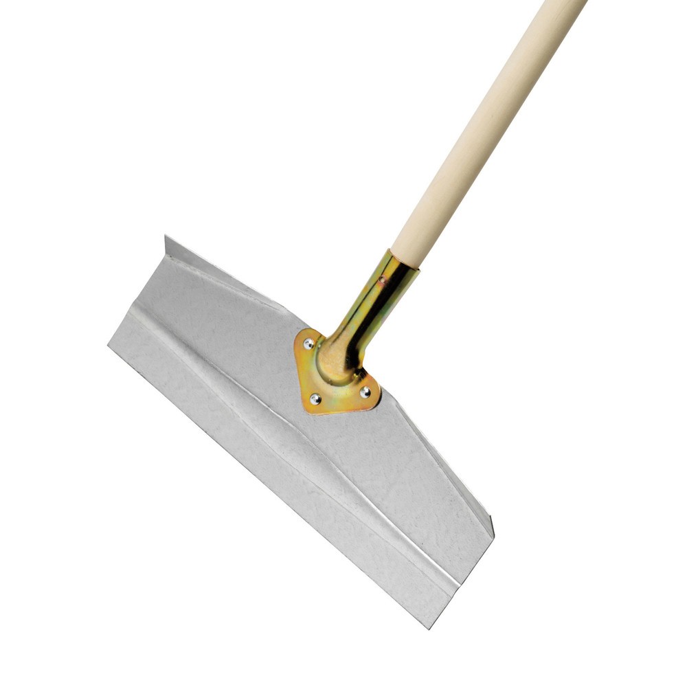 Produktabbildung: FLORA Schneeschieber, gerades Blatt, Blattgrösse HxB 140 x 400 mm