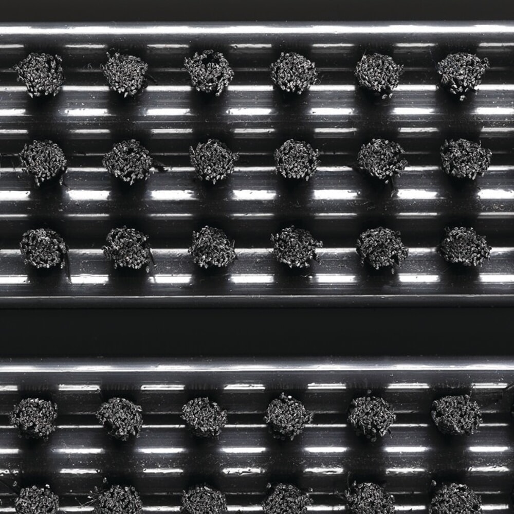 Produktabbildung: Fussmatte, L385xB590xS22mm, schwarz Polypropylen