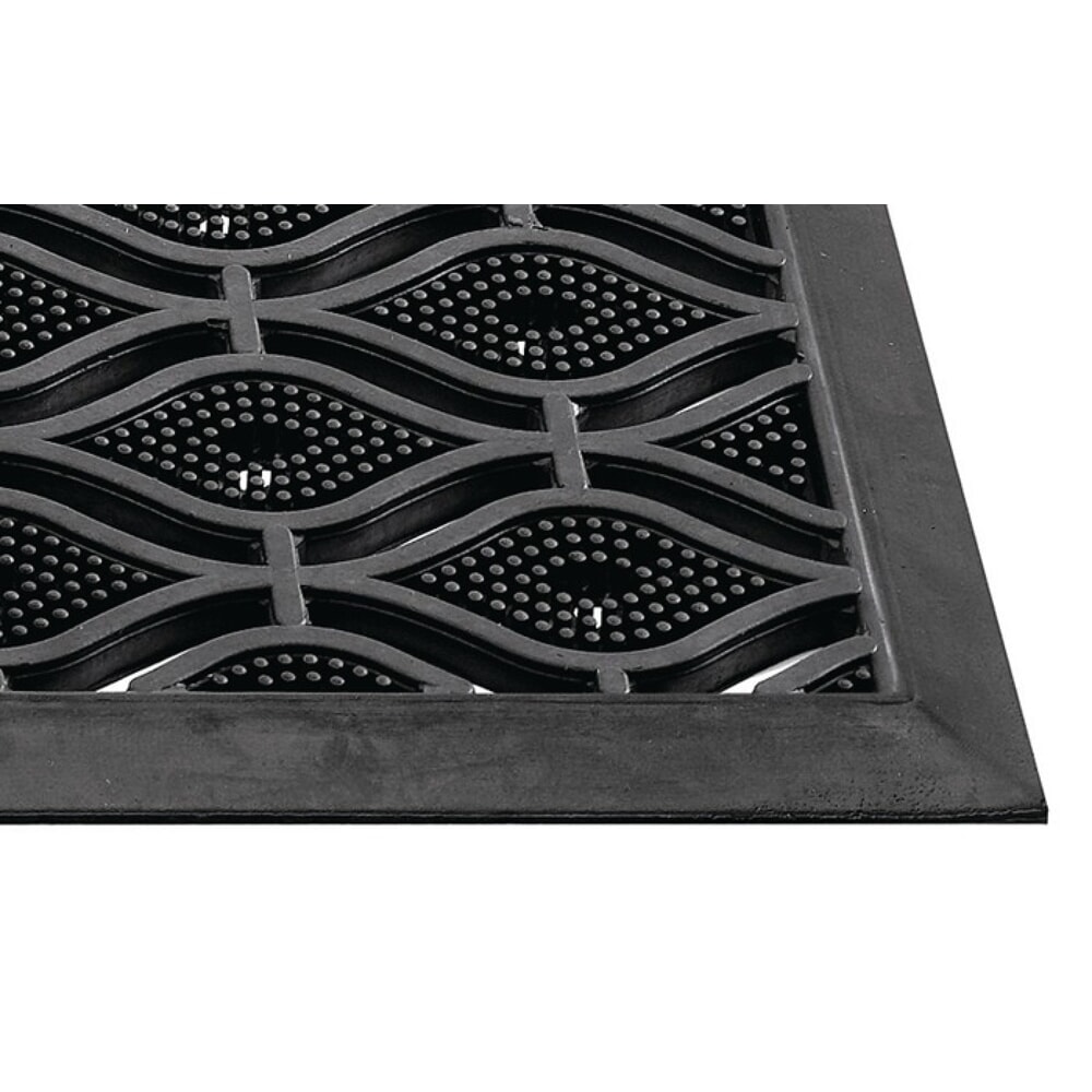 Produktabbildung Nr. 2: Fussmatte, L450xB750xS15mm, schwarz Gummi