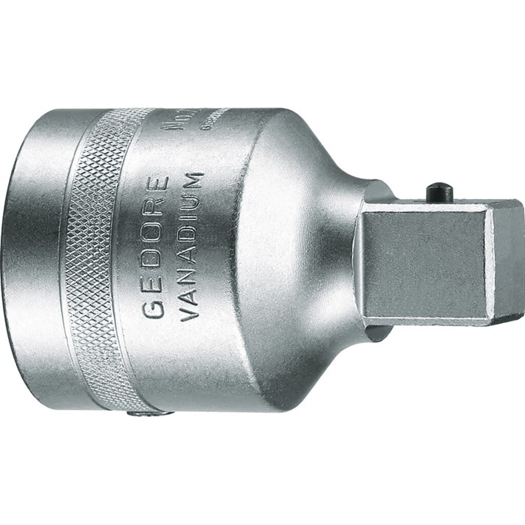 GEDORE Reduzierstück 2132, Abtriebsvierkant 3/4 ″ Länge 75 mm, Antriebsvierkant 1 ″ Produktabbildung: GEDORE Reduzierstück 2132, Abtriebsvierkant 3/4 ″ Länge 75 mm, Antriebsvierkant 1 ″