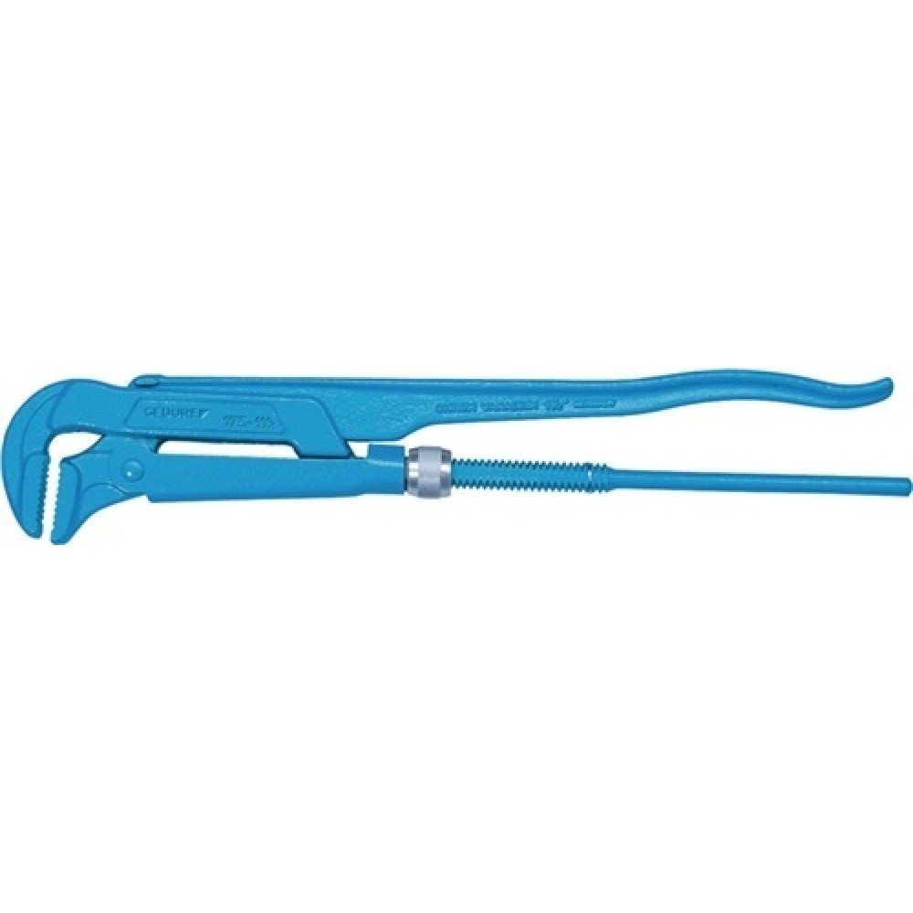 Produktabbildung: Rohrzange L.320mm 1Zoll blau einbrennlackiert CV. 176 1 DIN5234 FormB