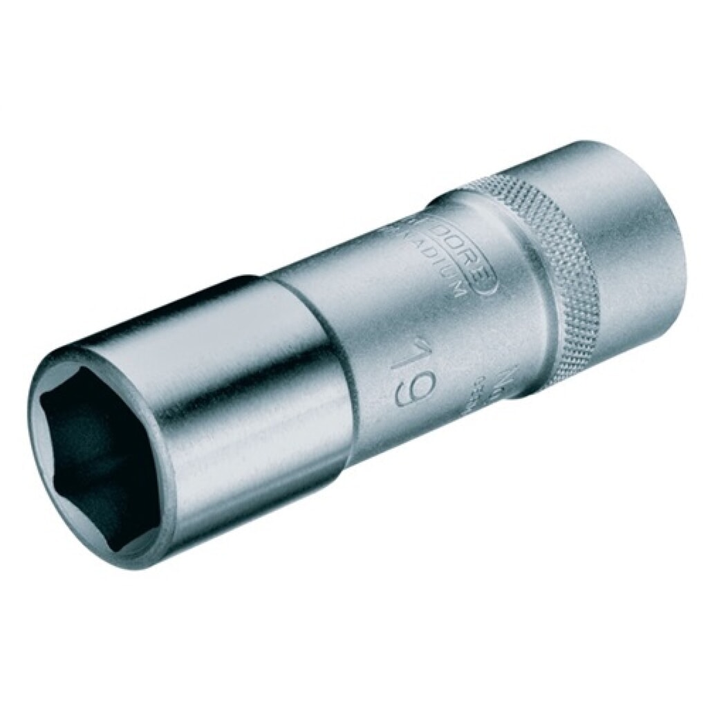 Produktabbildung: Steckschlüsseleinsatz 19 L 1/2 Zoll 6-kant SW 10mm L.77mm GEDORE