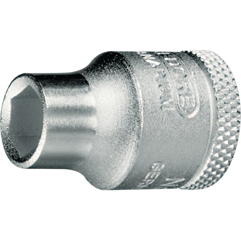 GEDORE Steckschlüsseleinsatz 30 3/8 Zoll 6-kant SW 7mm L.28mm Produktabbildung: GEDORE Steckschlüsseleinsatz 30 3/8 Zoll 6-kant SW 7mm L.28mm