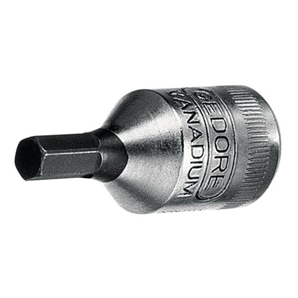 Steckschlüsseleinsatz IN 20 1/4 Zoll Innen-6-kant SW 2,5mm L.28mm GEDORE Produktabbildung: Steckschlüsseleinsatz IN 20 1/4 Zoll Innen-6-kant SW 2,5mm L.28mm GEDORE
