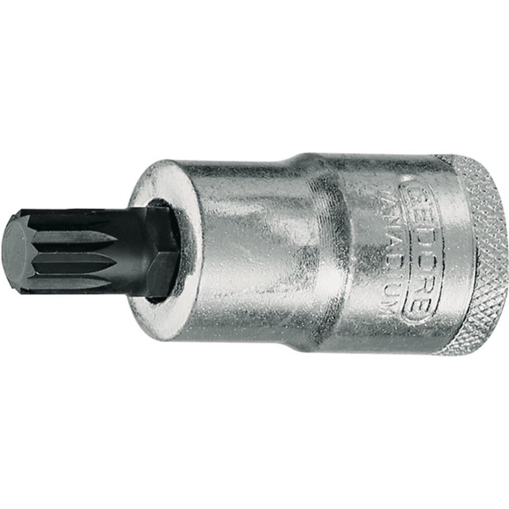 Produktabbildung: GEDORE Steckschlüsseleinsatz INX 19 1/2 Zoll Innen-Vielzahn M5 L.55mm