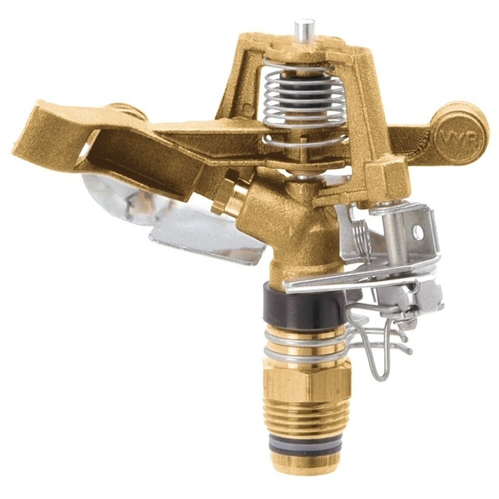 Produktabbildung: GEKA Kreis- und Sektoren-Hochregner V80S, Messing, Ø 26 m G3/4″ AG, mit Standspitzen