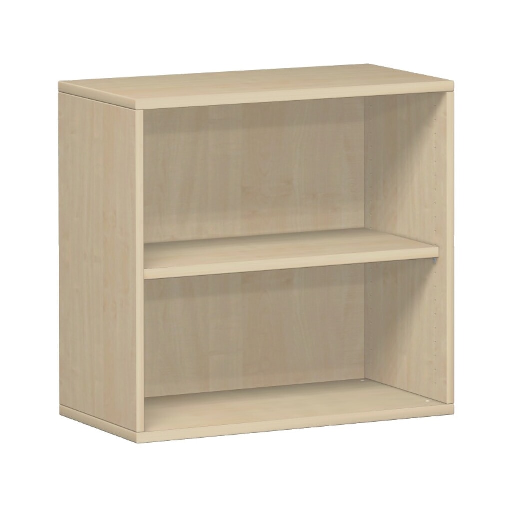 Geramöbel Büroregal Profi, 2 OH, Breite 800 mm, Ahorn Produktabbildung: Geramöbel Büroregal Profi, 2 OH, Breite 800 mm, Ahorn