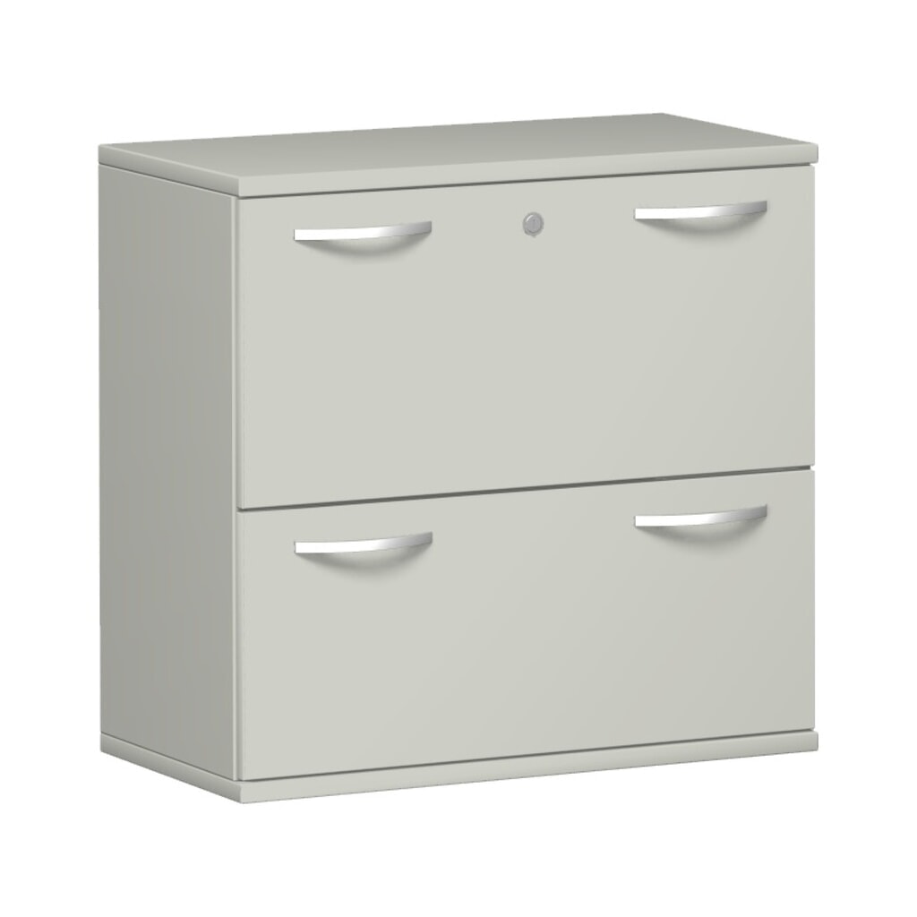 Geramöbel Hängeregistraturschrank Profi, 2-bahnig, 2 Schubladen, lichtgrau Produktabbildung: Geramöbel Hängeregistraturschrank Profi, 2-bahnig, 2 Schubladen, lichtgrau