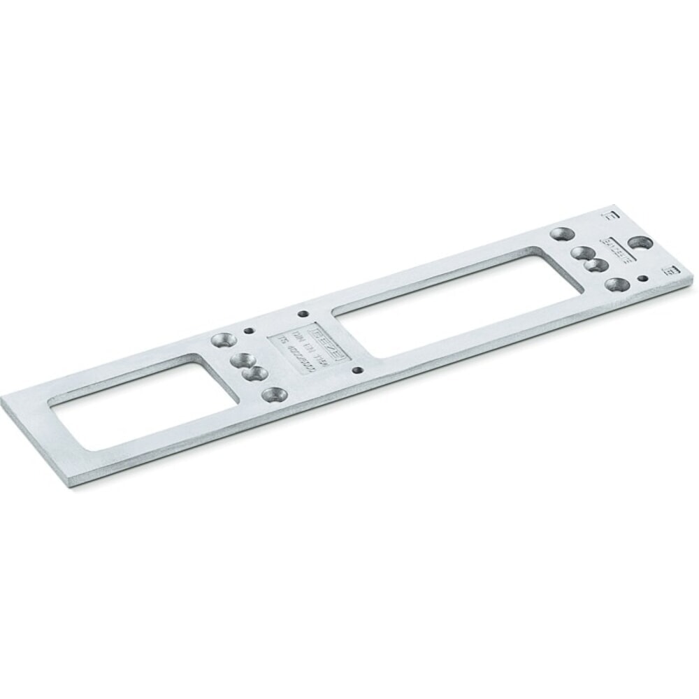 Produktabbildung: GEZE Montageplatte, silber, passend für TS 4000 / TS 5000