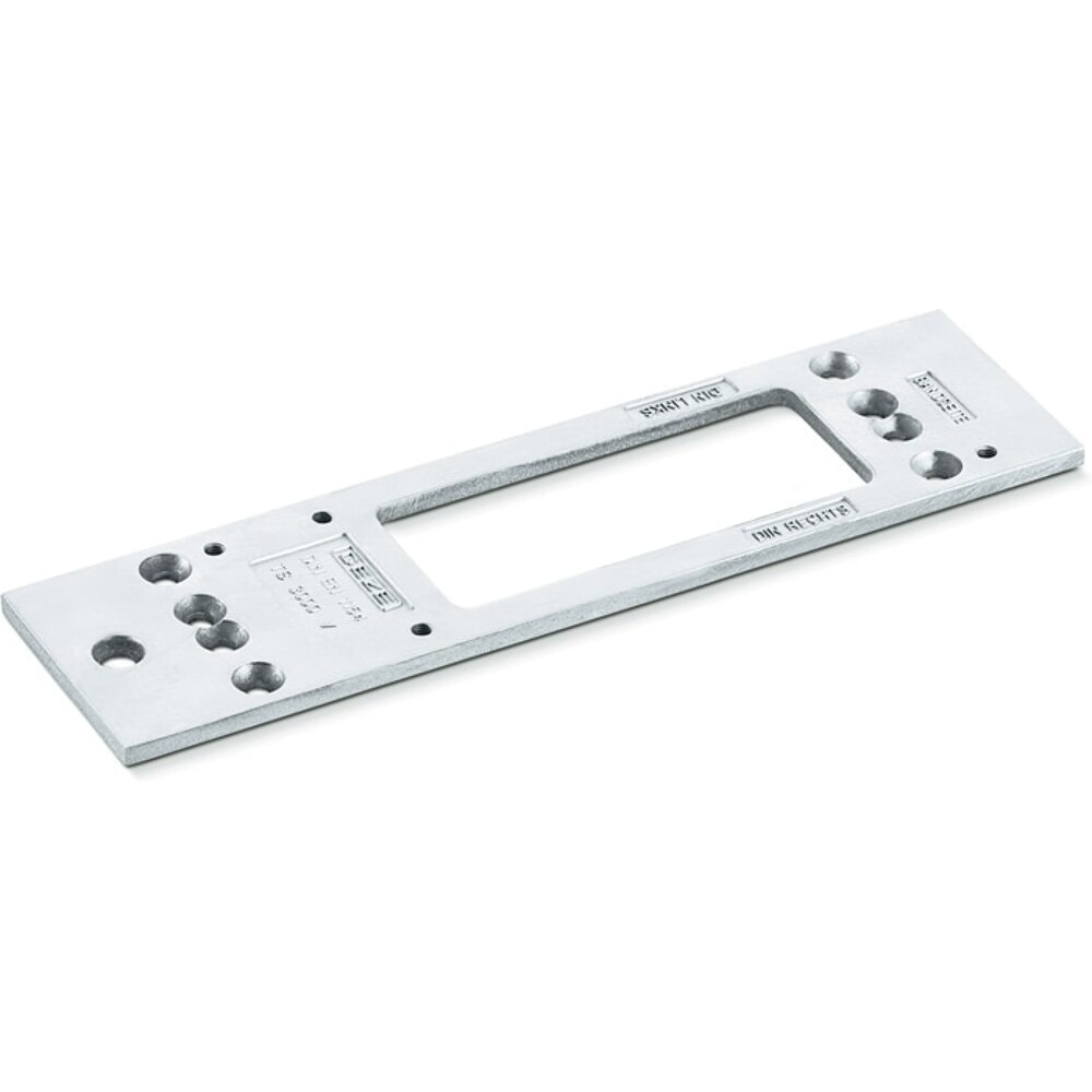Produktabbildung: GEZE Montageplatte, passend für TS 3000, silber