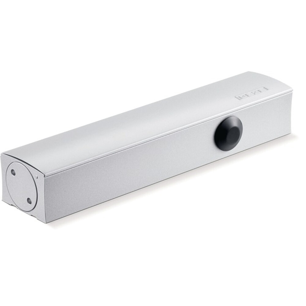 Produktabbildung: GEZE Türschliesser TS 5000, silber EN 2-6, Normalmontage Bandseite EN 2-6