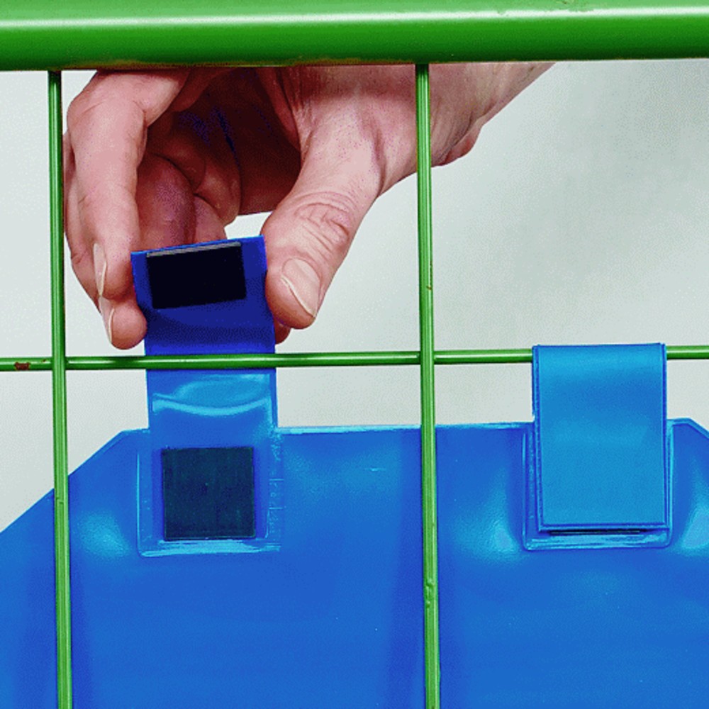 Produktabbildung Nr. 2: Gitterboxtaschen mit Magnetverschluss, A6 quer