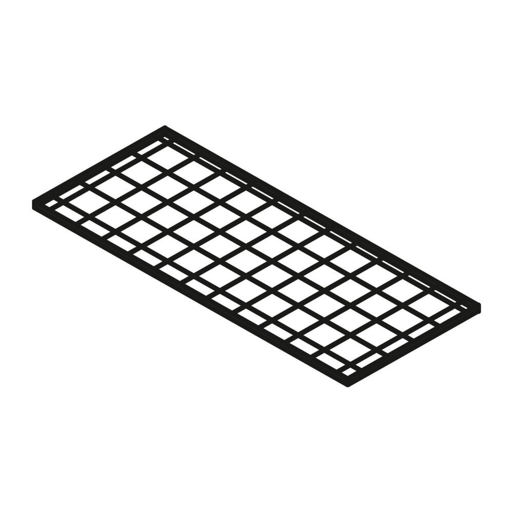 Produktabbildung: Gitterrost-Fachebene für SAFE Tank Gasflaschenbox 1 + 2, verzinkt, B 1.315 x T 800 mm