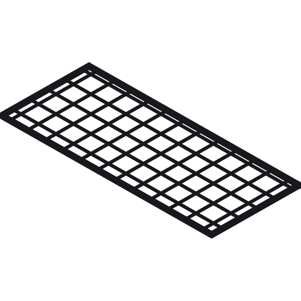 Gitterrost-Regalboden, BxT 1.200 x 500 mm, verzinkt für SAFE Tank Gefahrstoffcontainer Produktabbildung: Gitterrost-Regalboden, BxT 1.200 x 500 mm, verzinkt für SAFE Tank Gefahrstoffcontainer