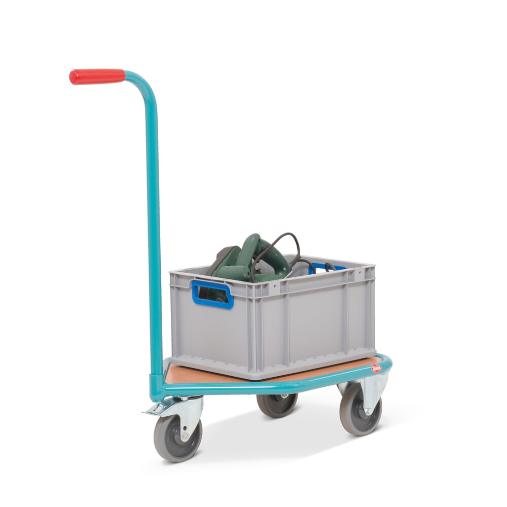 Produktabbildung Nr. 6: Griffroller Ameise®, Holzladefläche BxT 450 x 450 mm
