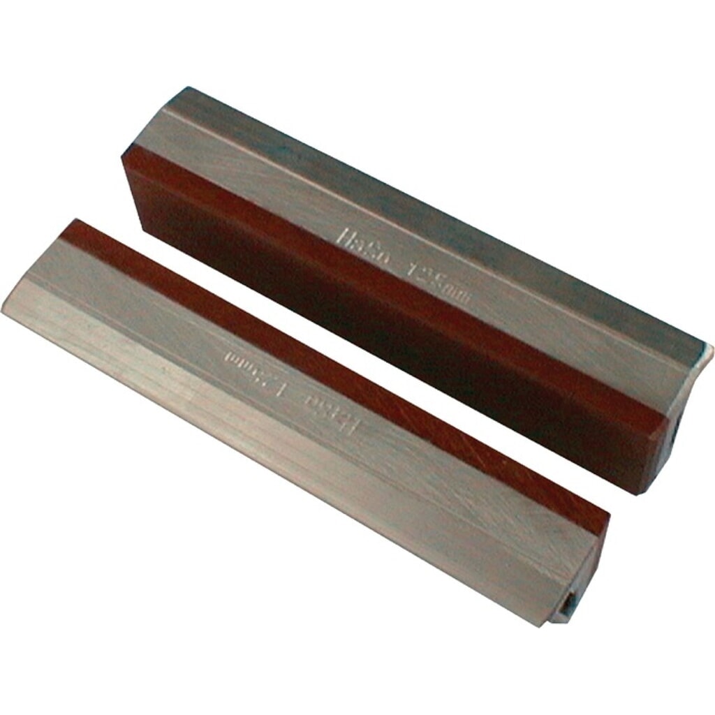 Produktabbildung: HAARHAUS Schraubstockschutzbacke 47/5 F f.Backen-B.100mm Fiberbelag Alu